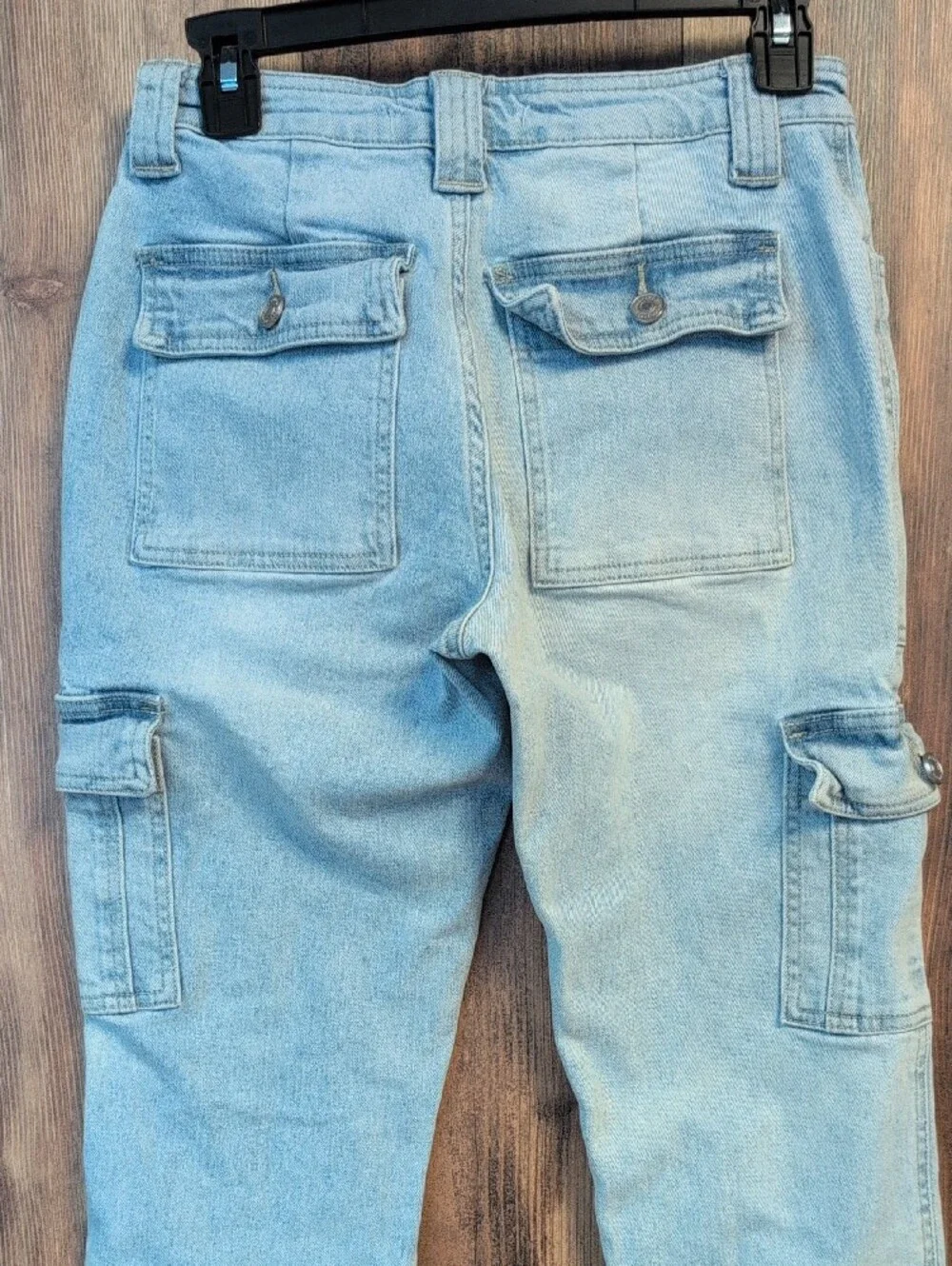 KanCan Slim Straight Ankle Crop Winston Cargo Jeans 1/24           631A
